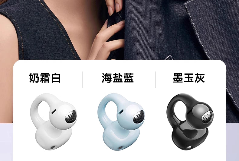 Edifier qq ear clip ComfoClipQ Bluetooth headphones out of ear open wireless sports running 2025 new