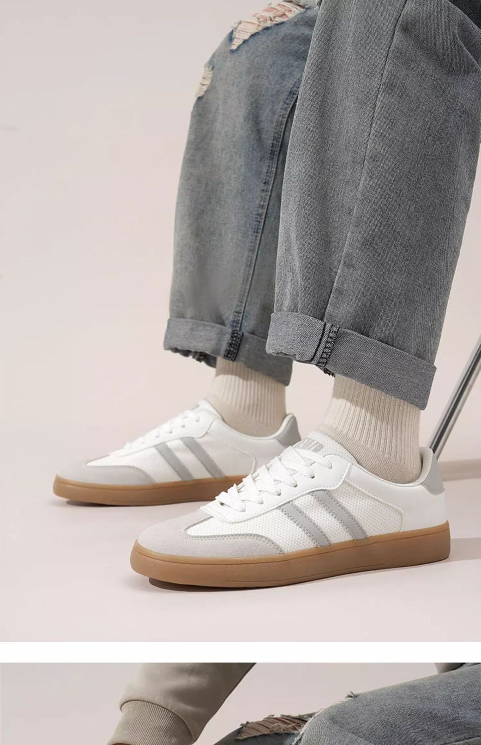 SEMIR men's shoes, German training shoes, spring flat breathable men's all-matching dirt-resistant sports casual skate shoes