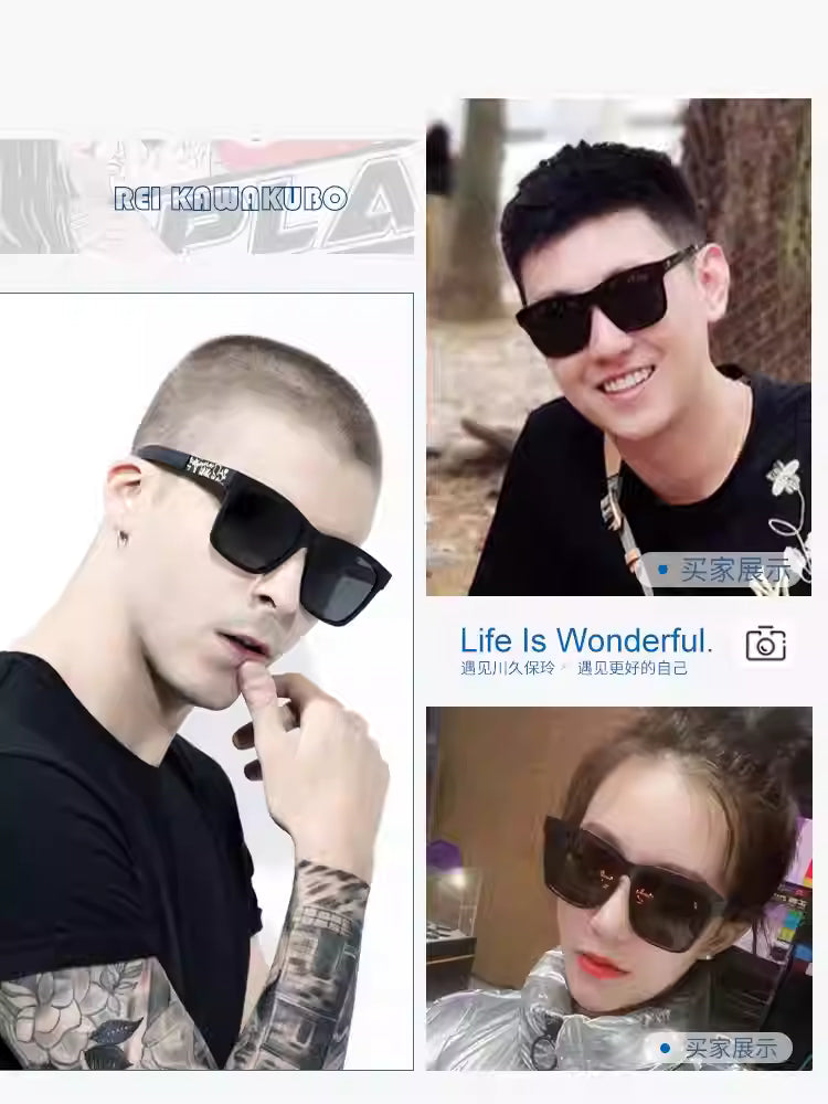 Rei Kawubo for men's driving sunglasses for men. Men can wear myopia polarized anti-ultraviolet sunglasses and fishing glasses 2071