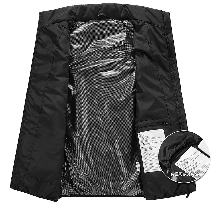 Heating vest, electric heating vest, cold-proof and warm vest, constant temperature heating vest, vest