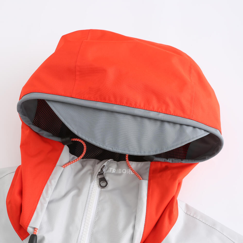 Sailing Jacket - Sailing 100 Grey & Orange