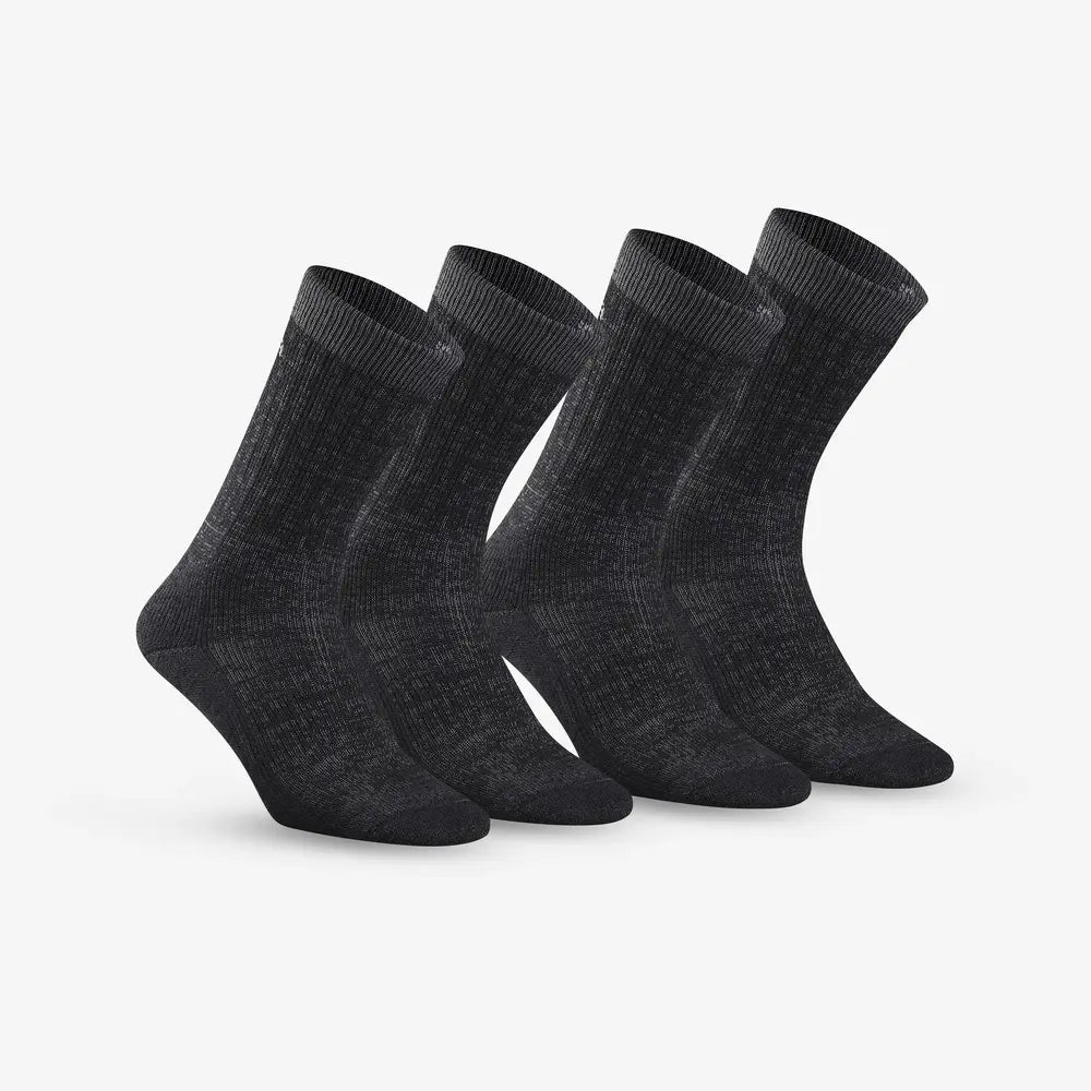 SH900 Warm Hiking Mid-Calf Socks - Black